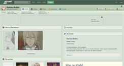 Desktop Screenshot of kurosu-kaien.deviantart.com