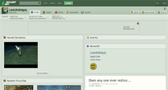 Desktop Screenshot of linkohshitplz.deviantart.com