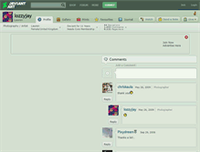 Tablet Screenshot of lozzyjay.deviantart.com