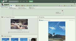 Desktop Screenshot of dialga45.deviantart.com