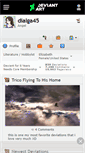 Mobile Screenshot of dialga45.deviantart.com