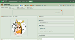 Desktop Screenshot of dalcarobo.deviantart.com