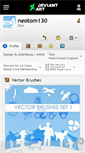 Mobile Screenshot of neotom130.deviantart.com