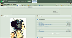 Desktop Screenshot of dont-touch-the-paint.deviantart.com