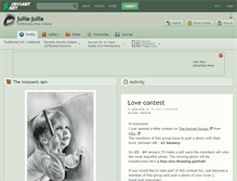 Tablet Screenshot of jullia-jullia.deviantart.com