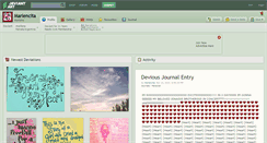 Desktop Screenshot of marlencita.deviantart.com