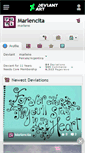 Mobile Screenshot of marlencita.deviantart.com