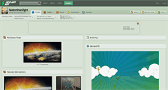 Desktop Screenshot of fasterthanlight.deviantart.com