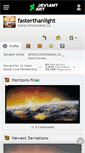 Mobile Screenshot of fasterthanlight.deviantart.com