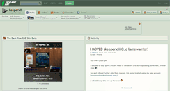 Desktop Screenshot of keeperxiii.deviantart.com