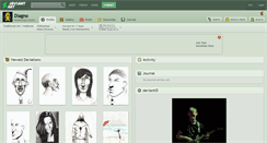 Desktop Screenshot of diagno.deviantart.com