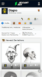 Mobile Screenshot of diagno.deviantart.com