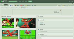 Desktop Screenshot of matjoly.deviantart.com