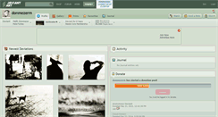 Desktop Screenshot of donmezerm.deviantart.com