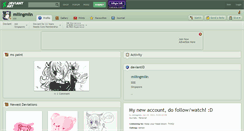 Desktop Screenshot of miiingmiin.deviantart.com