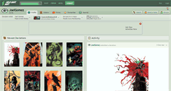 Desktop Screenshot of joelgomez.deviantart.com