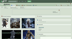Desktop Screenshot of dimitri444.deviantart.com