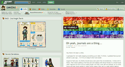 Desktop Screenshot of link2262.deviantart.com