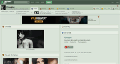 Desktop Screenshot of kyuugou.deviantart.com