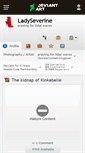 Mobile Screenshot of ladyseverine.deviantart.com