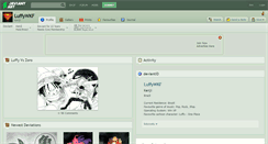 Desktop Screenshot of luffywkf.deviantart.com