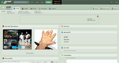 Desktop Screenshot of ecab.deviantart.com