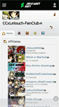 Mobile Screenshot of ccxlelouch-fanclub.deviantart.com