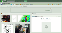 Desktop Screenshot of cmitchrunner.deviantart.com