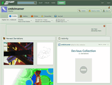 Tablet Screenshot of cmitchrunner.deviantart.com