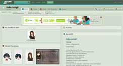 Desktop Screenshot of indie-rockgirl.deviantart.com