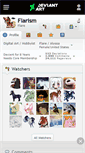 Mobile Screenshot of flarism.deviantart.com
