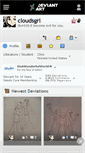 Mobile Screenshot of cloudsgrl.deviantart.com