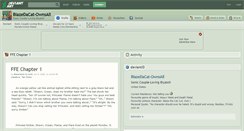 Desktop Screenshot of blazedacat-ownsall.deviantart.com
