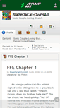 Mobile Screenshot of blazedacat-ownsall.deviantart.com