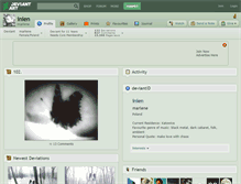Tablet Screenshot of inien.deviantart.com