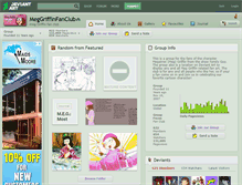 Tablet Screenshot of meggriffinfanclub.deviantart.com