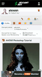 Mobile Screenshot of alexesn.deviantart.com