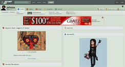 Desktop Screenshot of jufrezza.deviantart.com