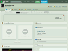 Tablet Screenshot of angusmurray.deviantart.com