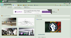 Desktop Screenshot of neoshamballa.deviantart.com