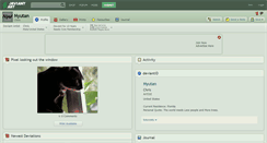 Desktop Screenshot of nyutan.deviantart.com