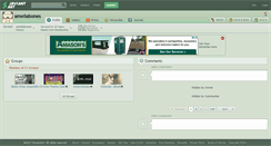 Desktop Screenshot of ameliabones.deviantart.com