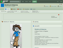 Tablet Screenshot of dimitrio-m-vetarona.deviantart.com