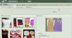 Desktop Screenshot of druka.deviantart.com