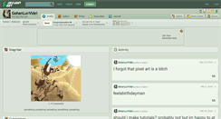 Desktop Screenshot of gohanluvvidel.deviantart.com