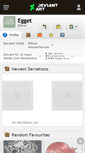 Mobile Screenshot of egget.deviantart.com