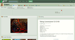 Desktop Screenshot of kylogram.deviantart.com