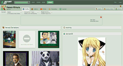 Desktop Screenshot of haseo-himura.deviantart.com