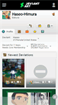 Mobile Screenshot of haseo-himura.deviantart.com