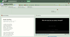 Desktop Screenshot of dangeroushabits.deviantart.com